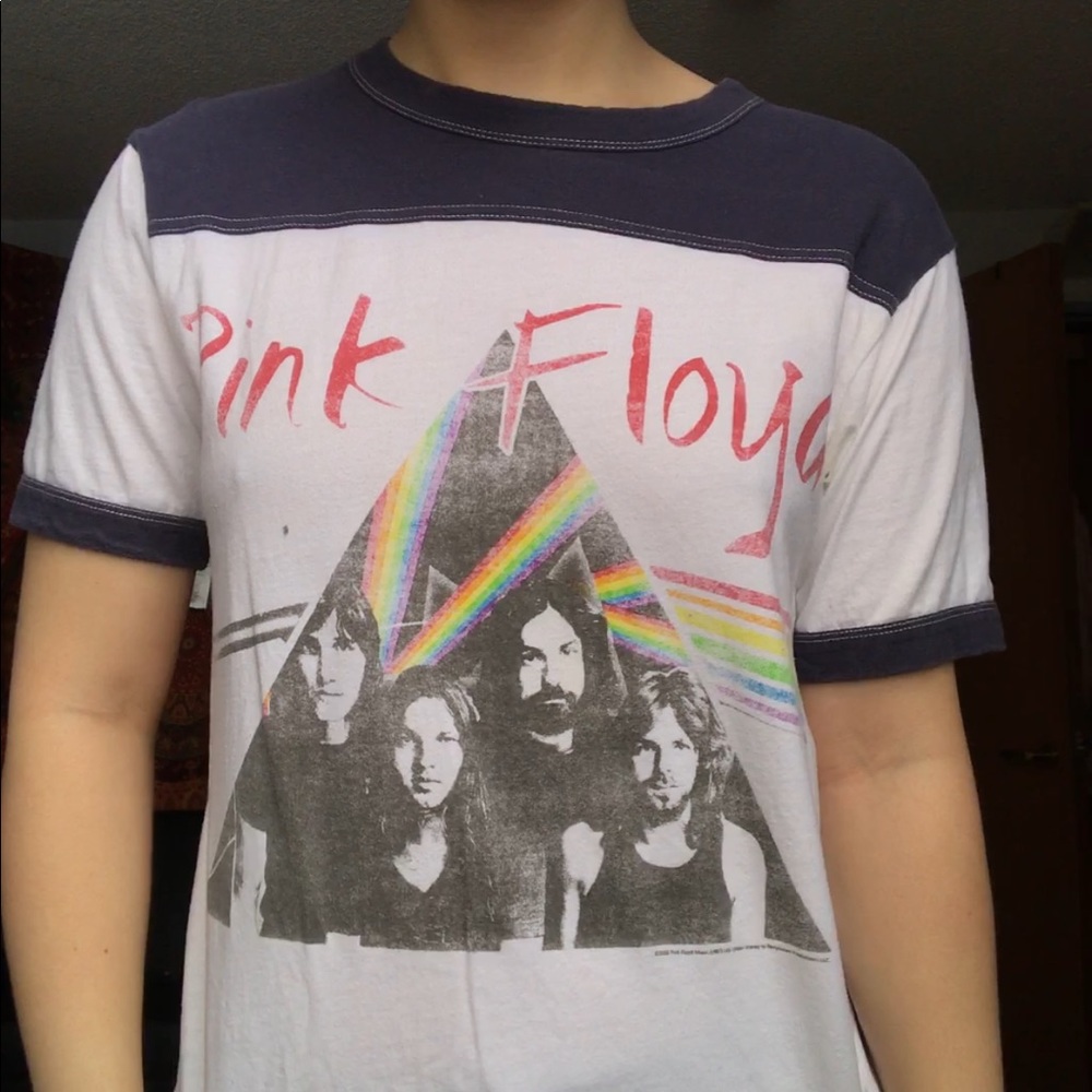 pink floyd band tee